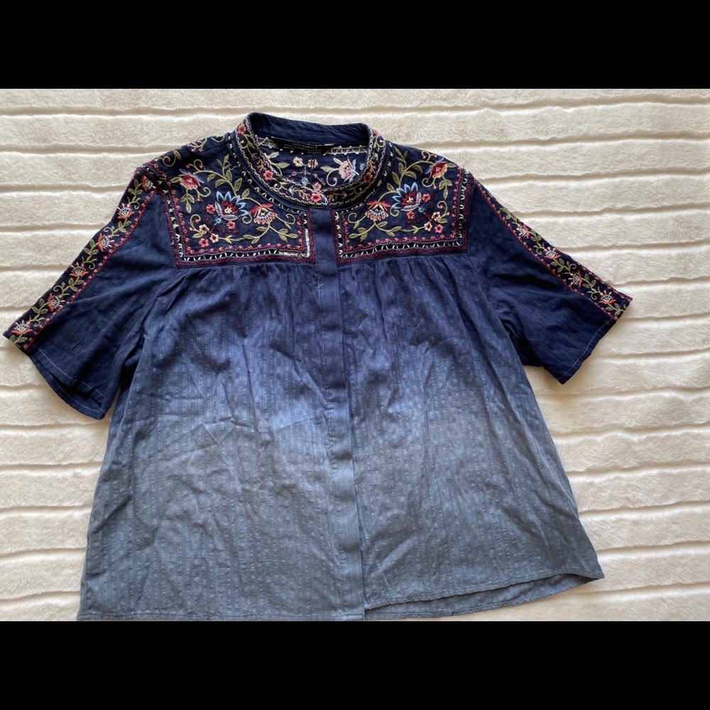 NWTZara ‘The Sandy Shirt. Premium Denim Collection